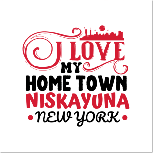 I love Niskayuna New York Posters and Art